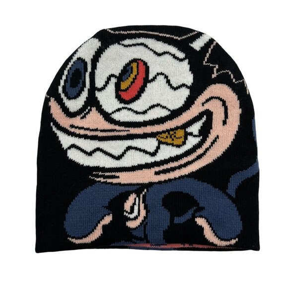 Rebellis EDN Capsule Reversible Beanie in Black - Picture 1 of 4